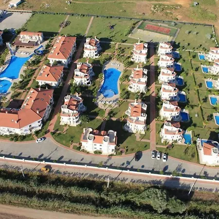 Villa Belek'te Tesis Icerisinde Kiralik Villa-awz155 *